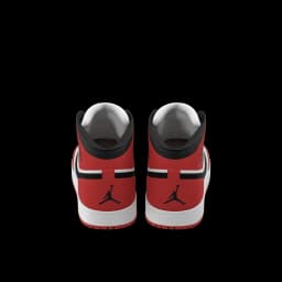 Nike Air Jordan 1 Red And Black