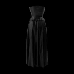 Corset With Black Skirt