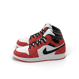 Nike Air Jordan 1 Red And Black