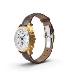 Brown Leather Belt Watch